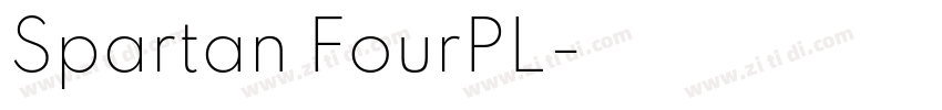 Spartan FourPL字体转换